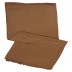 Satin Plain Stole-Brown Color 